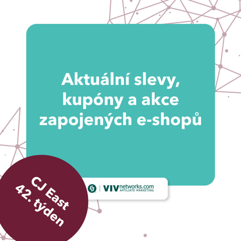 42.týden-Aktuální slevy, kupóny a akce zapojených e-shopů