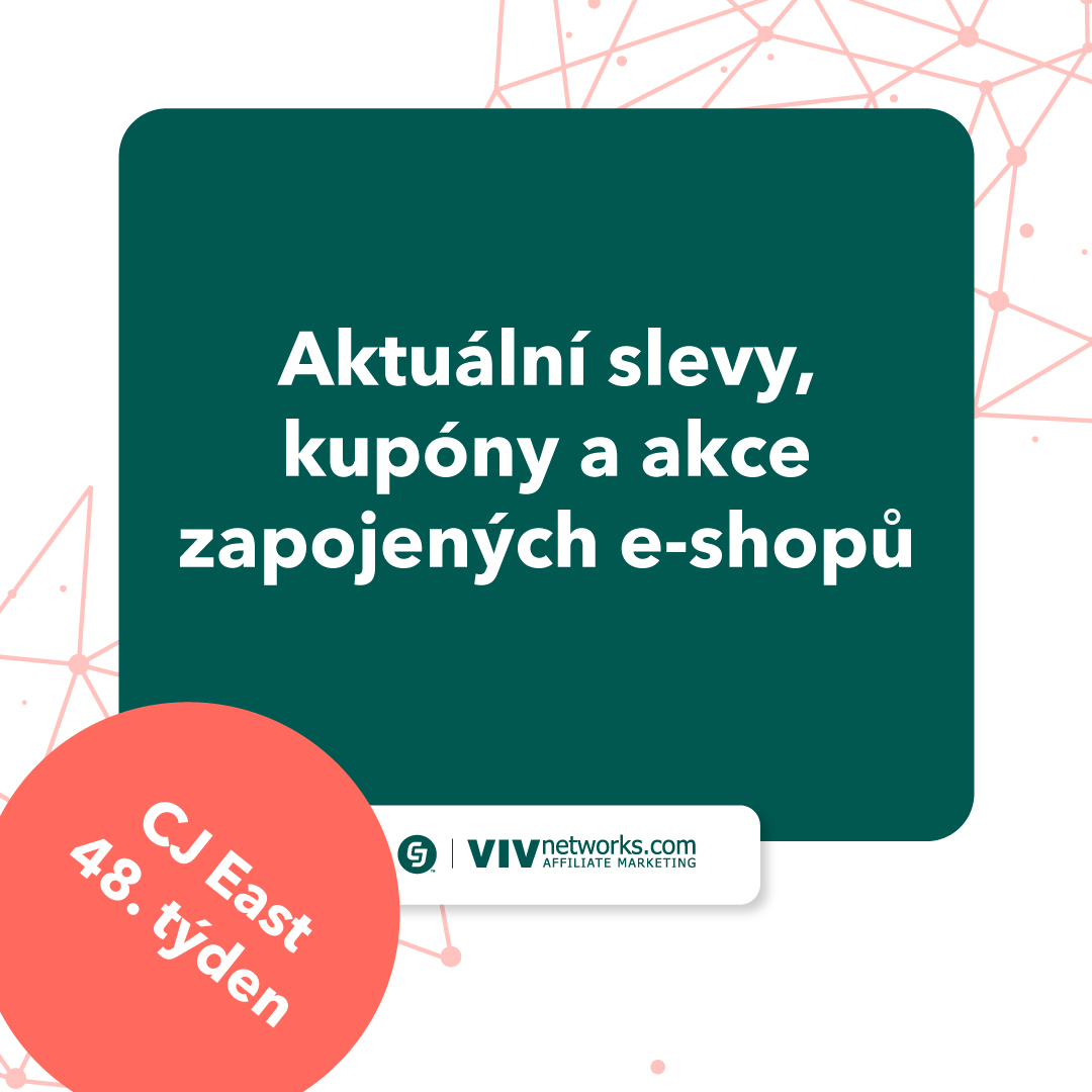 48.týden-Aktuální slevy, kupóny a akce zapojených e-shopů