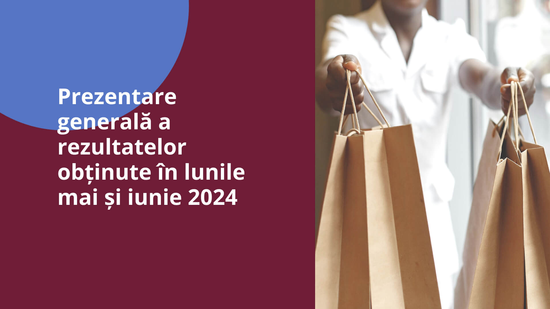 Prezentare generală a rezultatelor obținute în lunile mai și iunie 2024