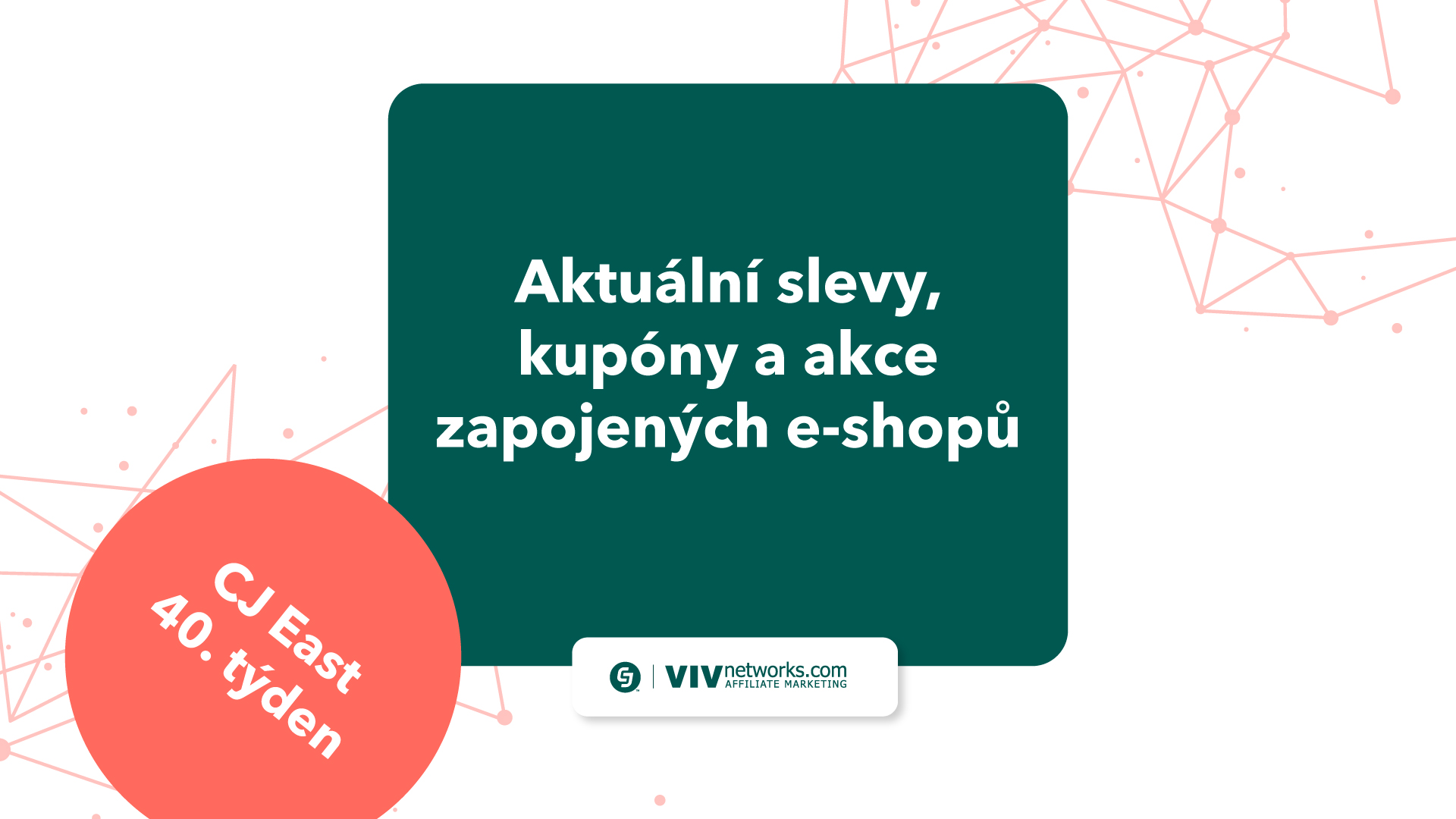 40.týden-Aktuální slevy, kupóny a akce zapojených e-shopů